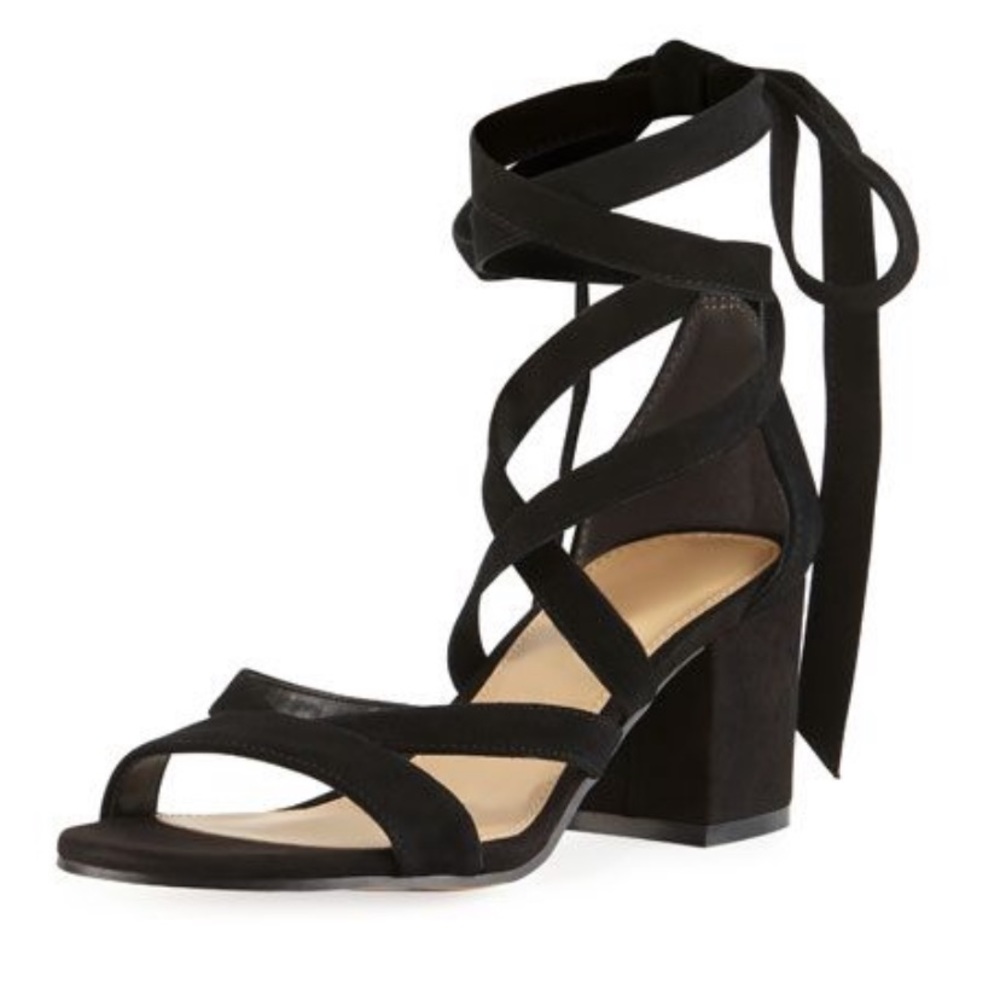 Sam Edelman suede block heel sandals
